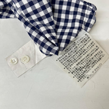 COMMEdesGARCONS HOMME コムデギャルソンオム 田中オム ギンガムチェック 90s 半袖シャツ トップス