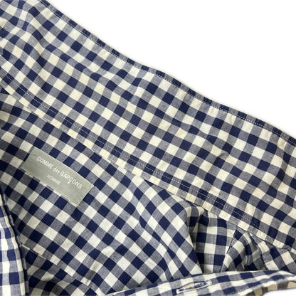 COMMEdesGARCONS HOMME COMME des GARÇONS HOMME Tanaka Homme gingham-check 90s short-sleeve shirt top