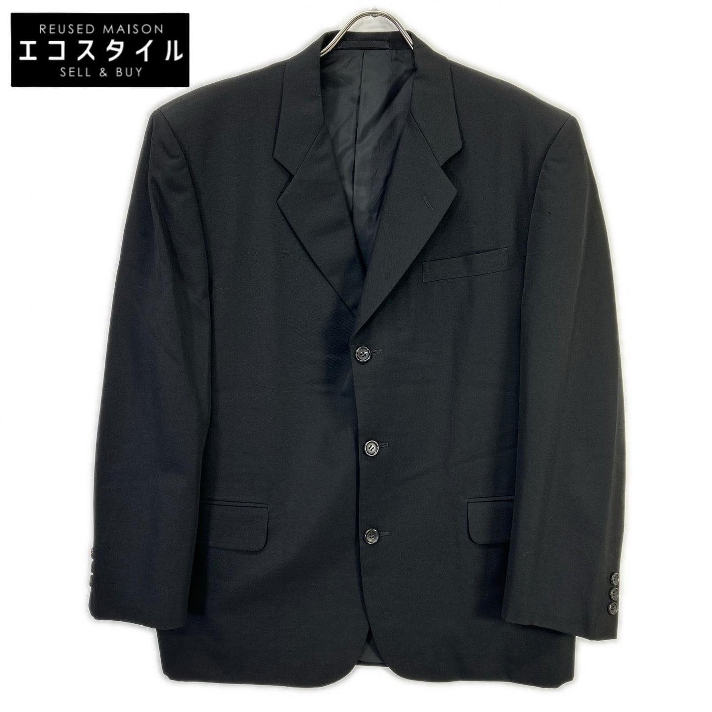 COMMEdesGARCONS HOMME コムデギャルソンオム ブラック HS-04003M 田中オム 97年製 テーラードジャケット ジャケット