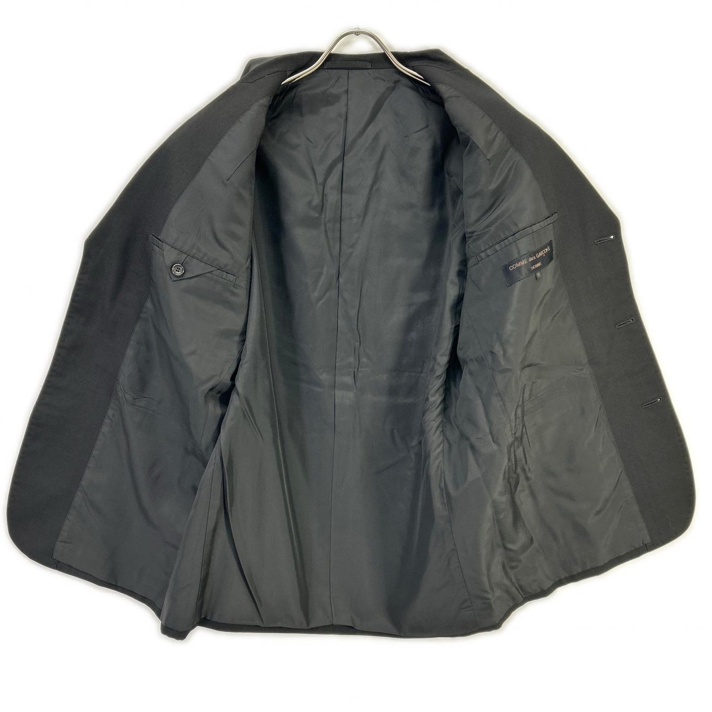 COMMEdesGARCONS HOMME コムデギャルソンオム ブラック HS-04003M 田中オム 97年製 テーラードジャケット ジャケット