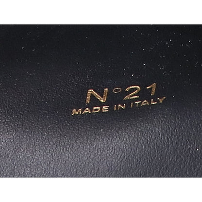 N゜21 ヌメロ ヴェントゥーノ ロゴ レザー 2WAY トートバッグ