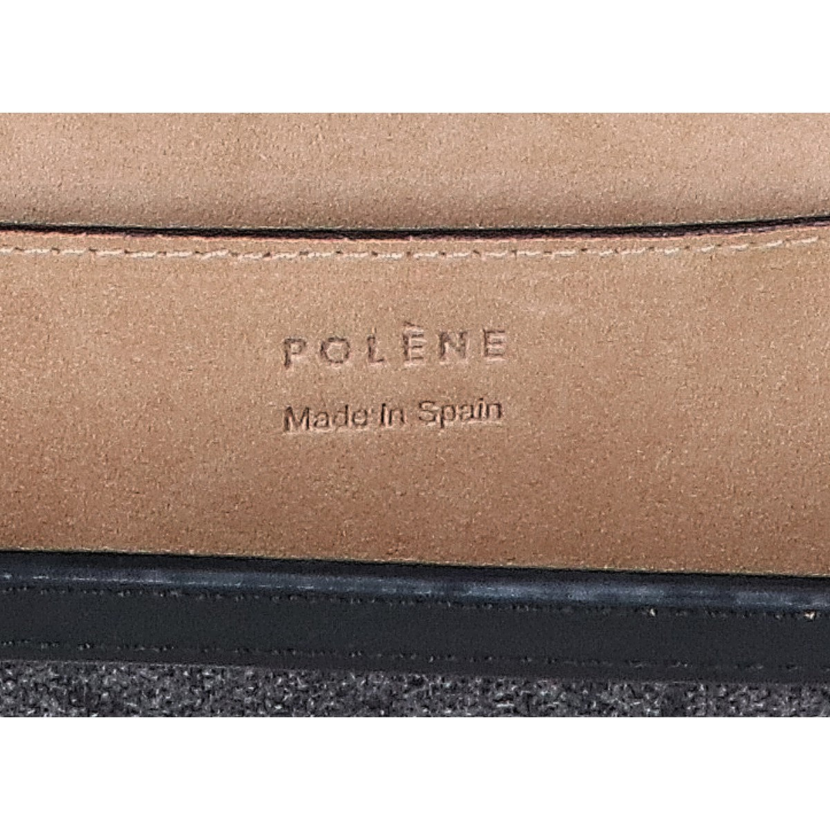 POLENE ポレーヌ 【美品】ヌメロ・セット ウールフランネル 2WAY ハンドバッグ