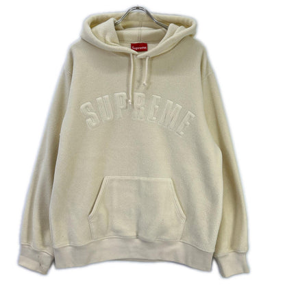Supreme シュプリーム アイボリー アーチロゴ ポータテック プルオーバーフーディ トップス