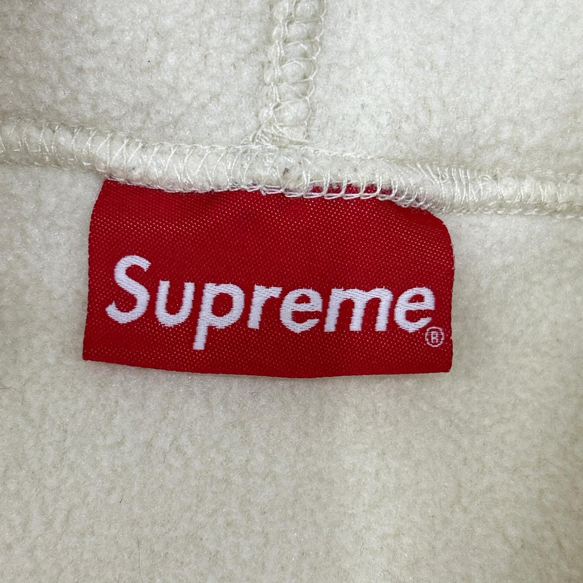 Supreme シュプリーム アイボリー アーチロゴ ポータテック プルオーバーフーディ トップス