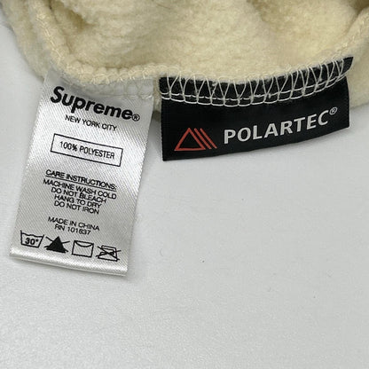 Supreme シュプリーム アイボリー アーチロゴ ポータテック プルオーバーフーディ トップス