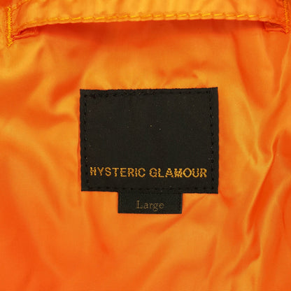 HYSTERIC GLAMOUR ヒステリックグラマー 総柄 カーキ 02173AB04 MA-1 フライトジャケット トップス
