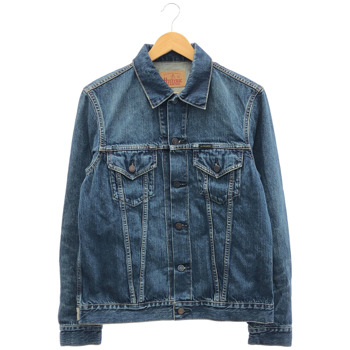 HYSTERIC GLAMOUR ヒステリックグラマー インディゴ 0263AB13 3rd デニムジャケット トップス