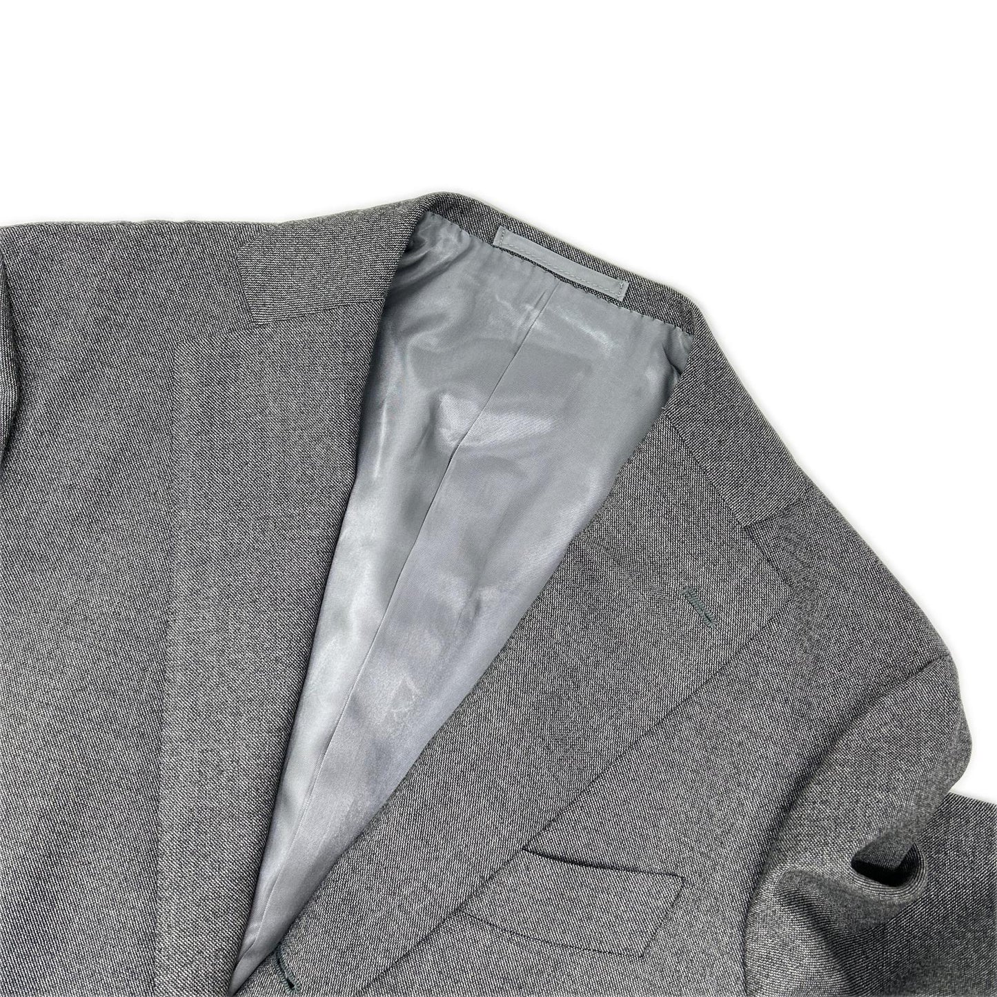 RING JACKET リングヂャケット RN028F11B グレー ウール 総裏 スーツ スーツ セットアップ
