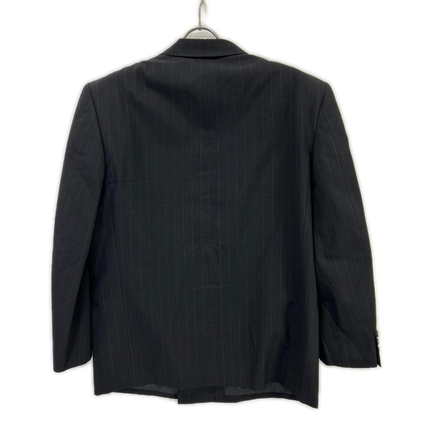 COMMEdesGARCONS HOMME DEUX コムデギャルソンオムドゥ AD1992 DS-21004 ブラック ウール ストライプ ダブルジャケット ジャケット