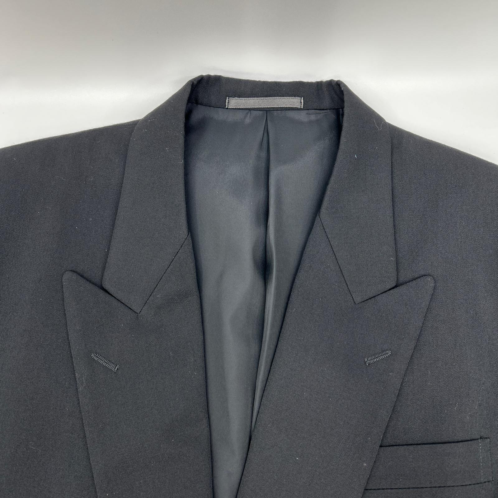 COMMEdesGARCONS HOMME DEUX コムデギャルソンオムドゥ AD1995 DJー54001S ブラック ウール ダブルジャケット スーツ スーツ セットアップ