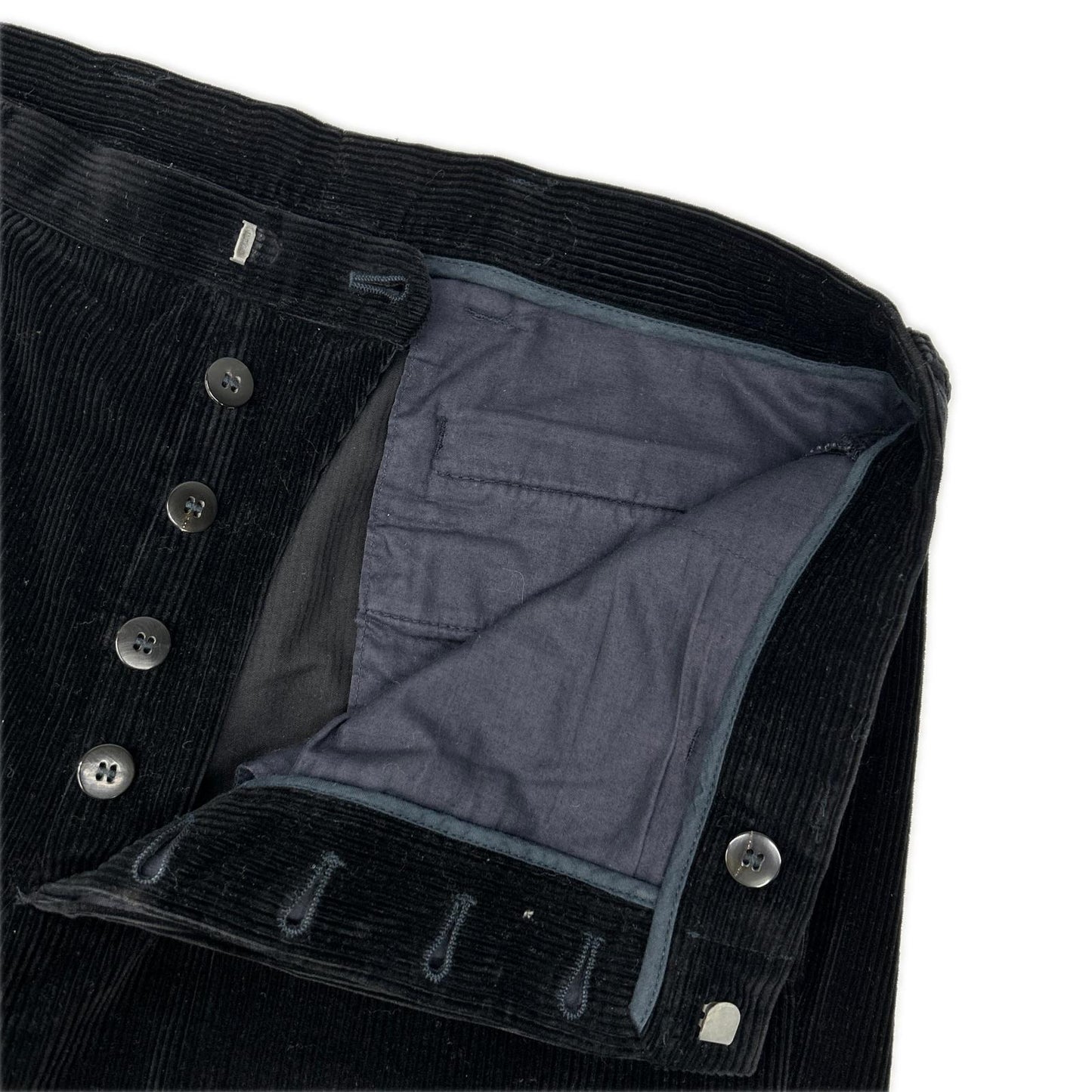 JILSANDER ジルサンダー 157301 ブラック コーデュロイ テーラーメイド スーツ スーツ セットアップ