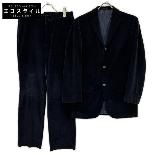 JILSANDER ジルサンダー 157301 ブラック コーデュロイ テーラーメイド スーツ スーツ セットアップ