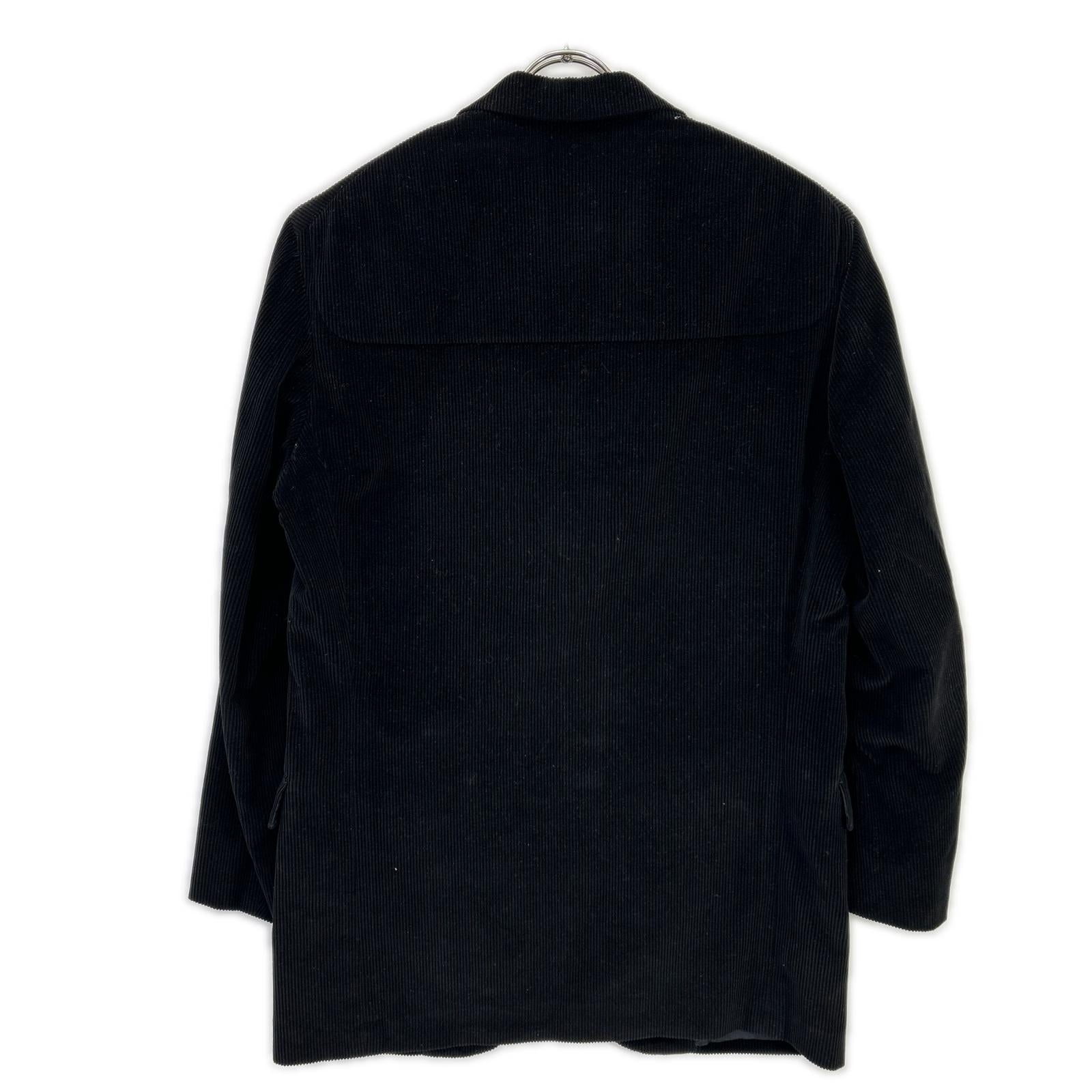 JILSANDER ジルサンダー 157301 ブラック コーデュロイ テーラーメイド スーツ スーツ セットアップ