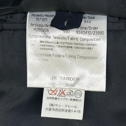 JILSANDER ジルサンダー 157301 ブラック コーデュロイ テーラーメイド スーツ スーツ セットアップ