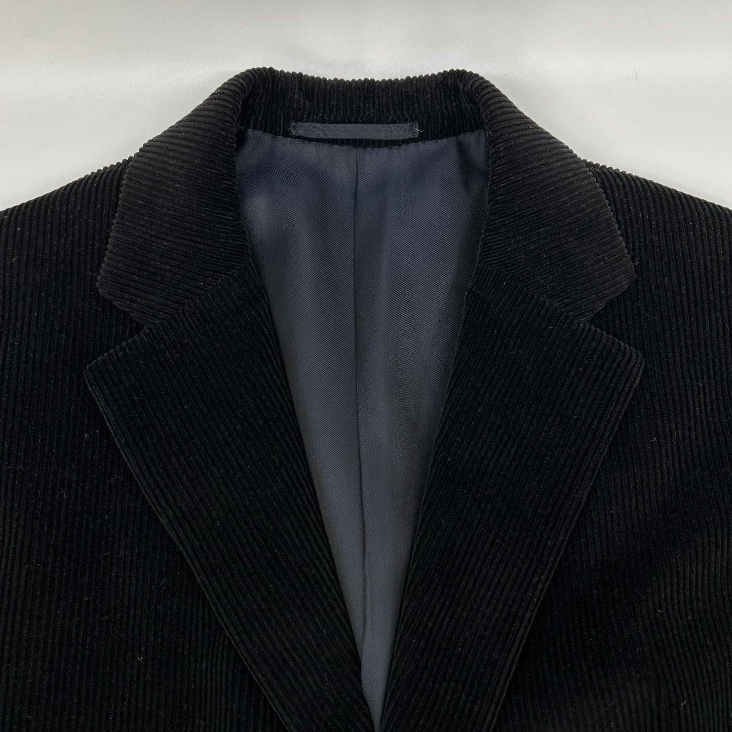 JILSANDER ジルサンダー 157301 ブラック コーデュロイ テーラーメイド スーツ スーツ セットアップ