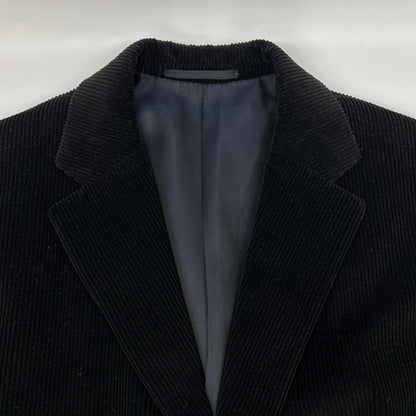 JILSANDER ジルサンダー 157301 ブラック コーデュロイ テーラーメイド スーツ スーツ セットアップ