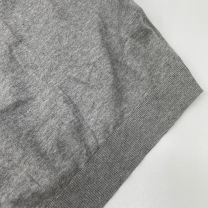JOHN SMEDLEY ジョンスメドレー ライトグレー コットン 半袖ニットポロシャツ トップス