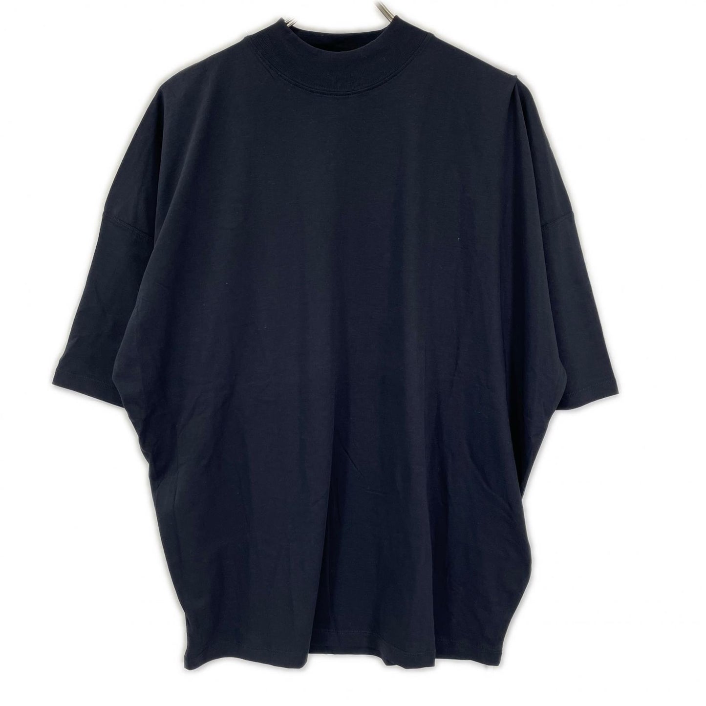 JILSANDER ジルサンダー JSMQ706022 ネイビー モックネック 半袖Tシャツ トップス