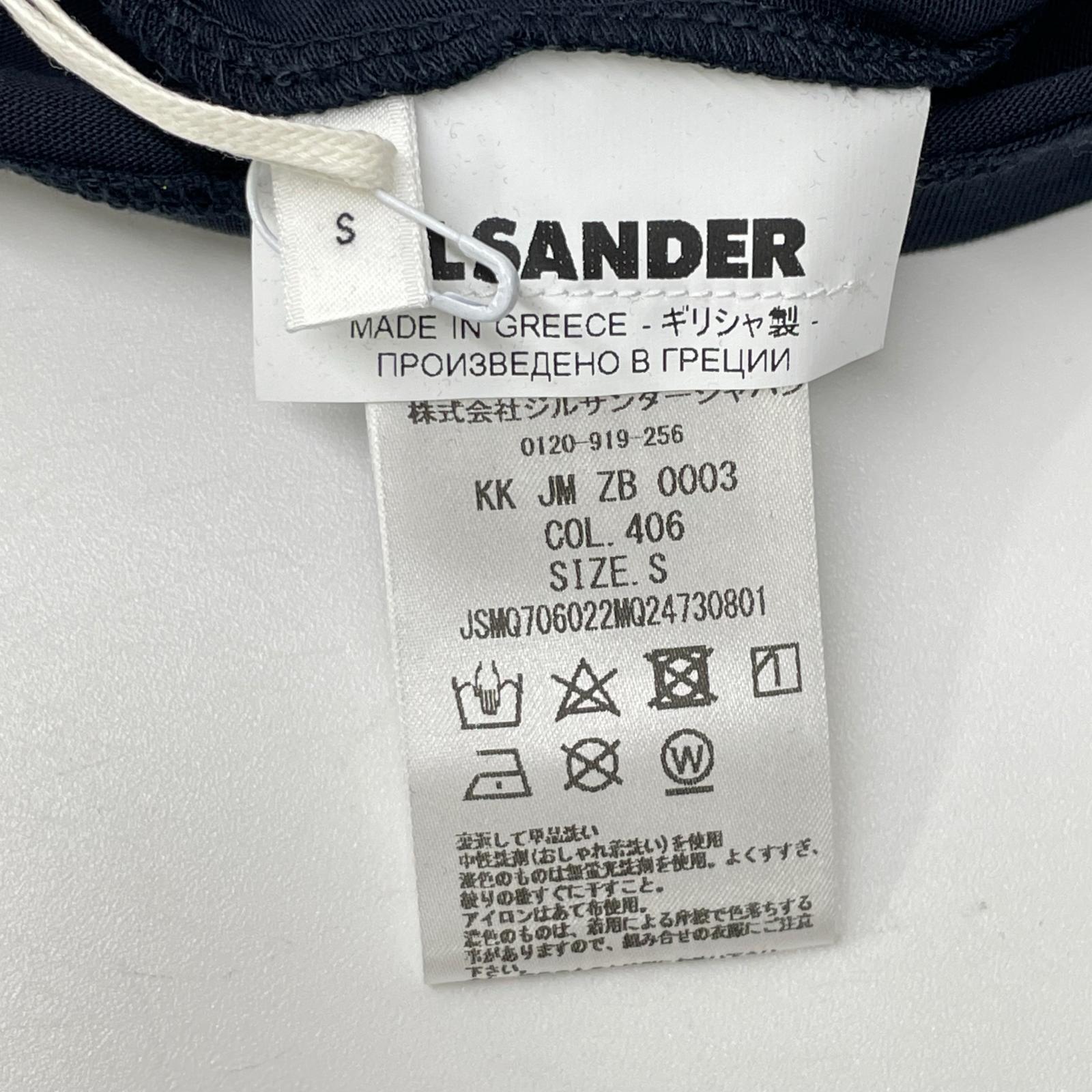 JILSANDER ジルサンダー JSMQ706022 ネイビー モックネック 半袖Tシャツ トップス
