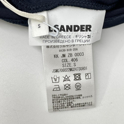 JILSANDER ジルサンダー JSMQ706022 ネイビー モックネック 半袖Tシャツ トップス