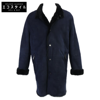 GIORGIOARMANI ジョルジオアルマーニ 【国内正規】4SL80P 4SP89 スタンドカラー ムートン コート