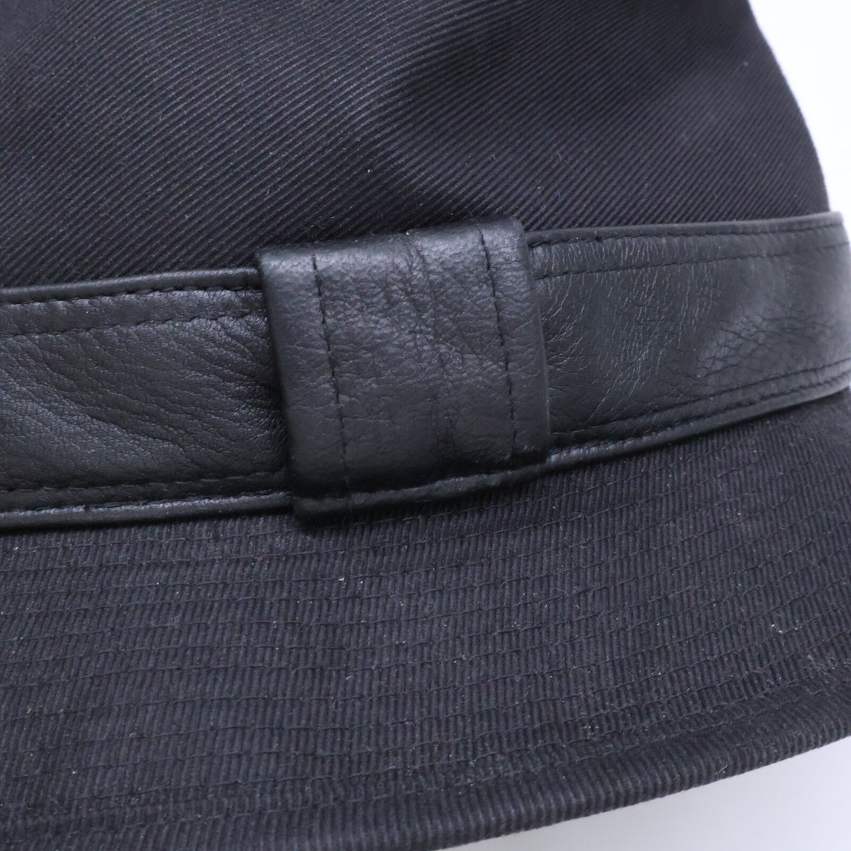 HERMES エルメス 【即決/国内正規】コットン ディアスキン 中折れハット 帽子