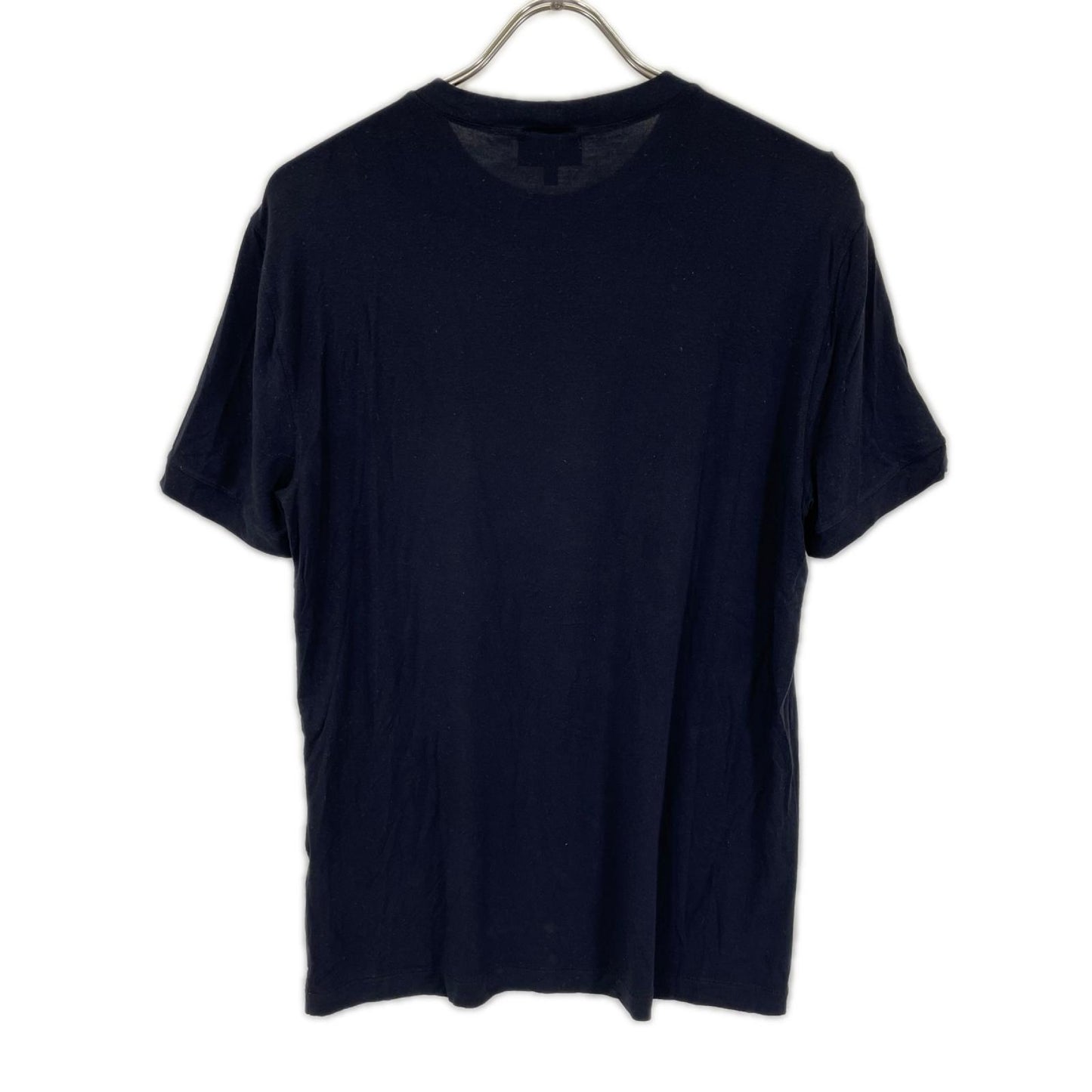 GIORGIOARMANI ジョルジオアルマーニ 8NST52 SJP4Z パープル クルーネックTシャツ ストレッチビスコース ジャージー トップス