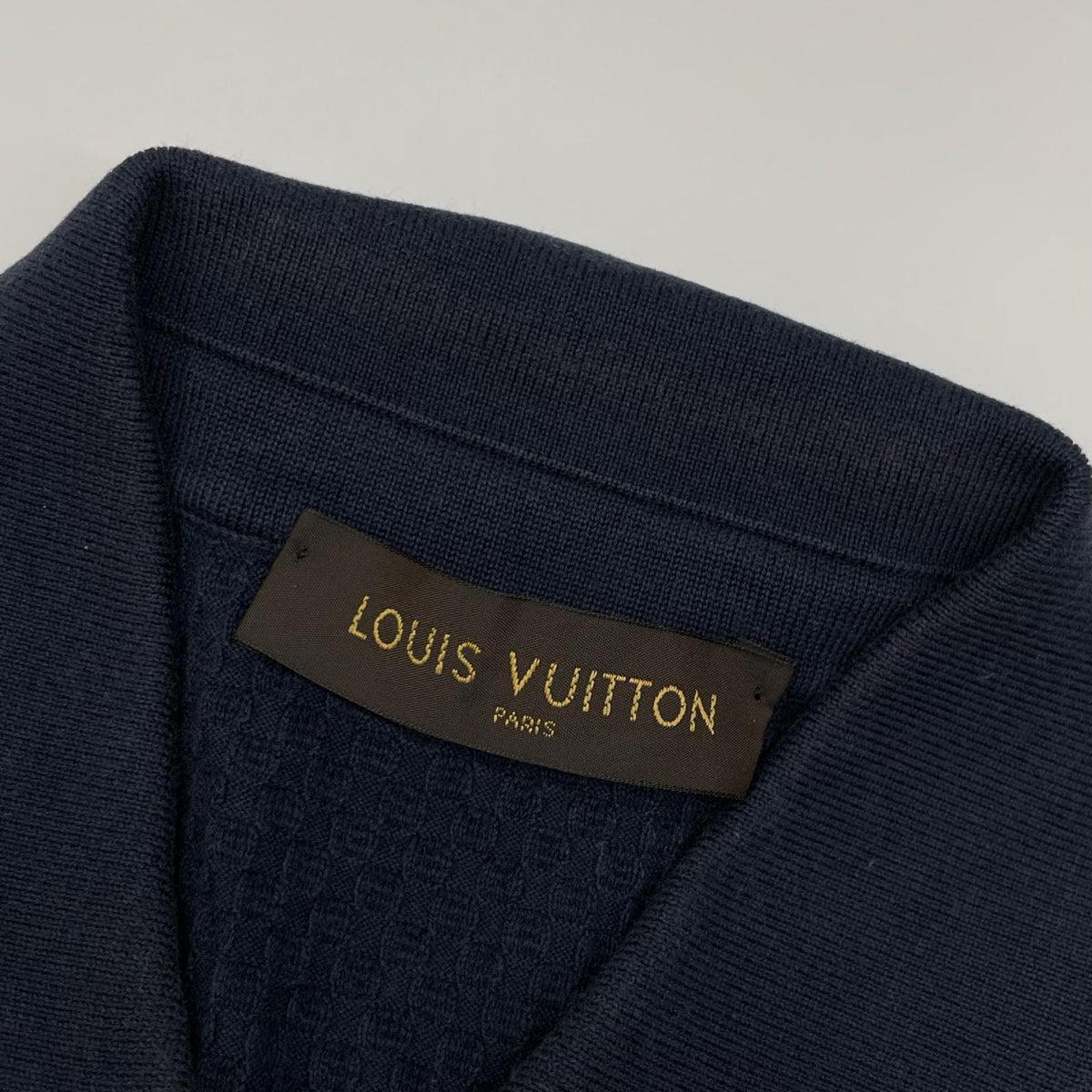 LOUIS VUITTON ルイヴィトン H7N41WKC9 コットンシルクカシミヤ ニットシャツ トップス
