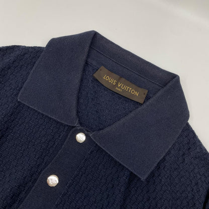 LOUIS VUITTON ルイヴィトン H7N41WKC9 コットンシルクカシミヤ ニットシャツ トップス