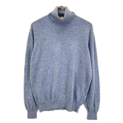 BRUNELLO CUCINELLI ブルネロクチネリ ブルー カシミヤ タートルネックニット トップス
