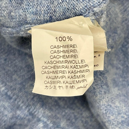BRUNELLO CUCINELLI ブルネロクチネリ ブルー カシミヤ タートルネックニット トップス