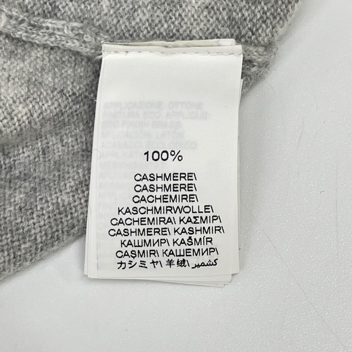 BRUNELLO CUCINELLI ブルネロクチネリ グレー カシミヤ タートルネックニット トップス