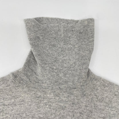 BRUNELLO CUCINELLI ブルネロクチネリ グレー カシミヤ タートルネックニット トップス