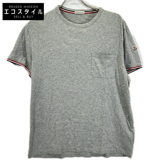 MONCLER モンクレール 16SS C10918019800 グレー 胸ポケ Tシャツ トップス