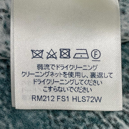 LOUIS VUITTON ルイヴィトン 21SS HLS72W ソルトプリント マーブル レギュラーカラー 半袖シャツ トップス