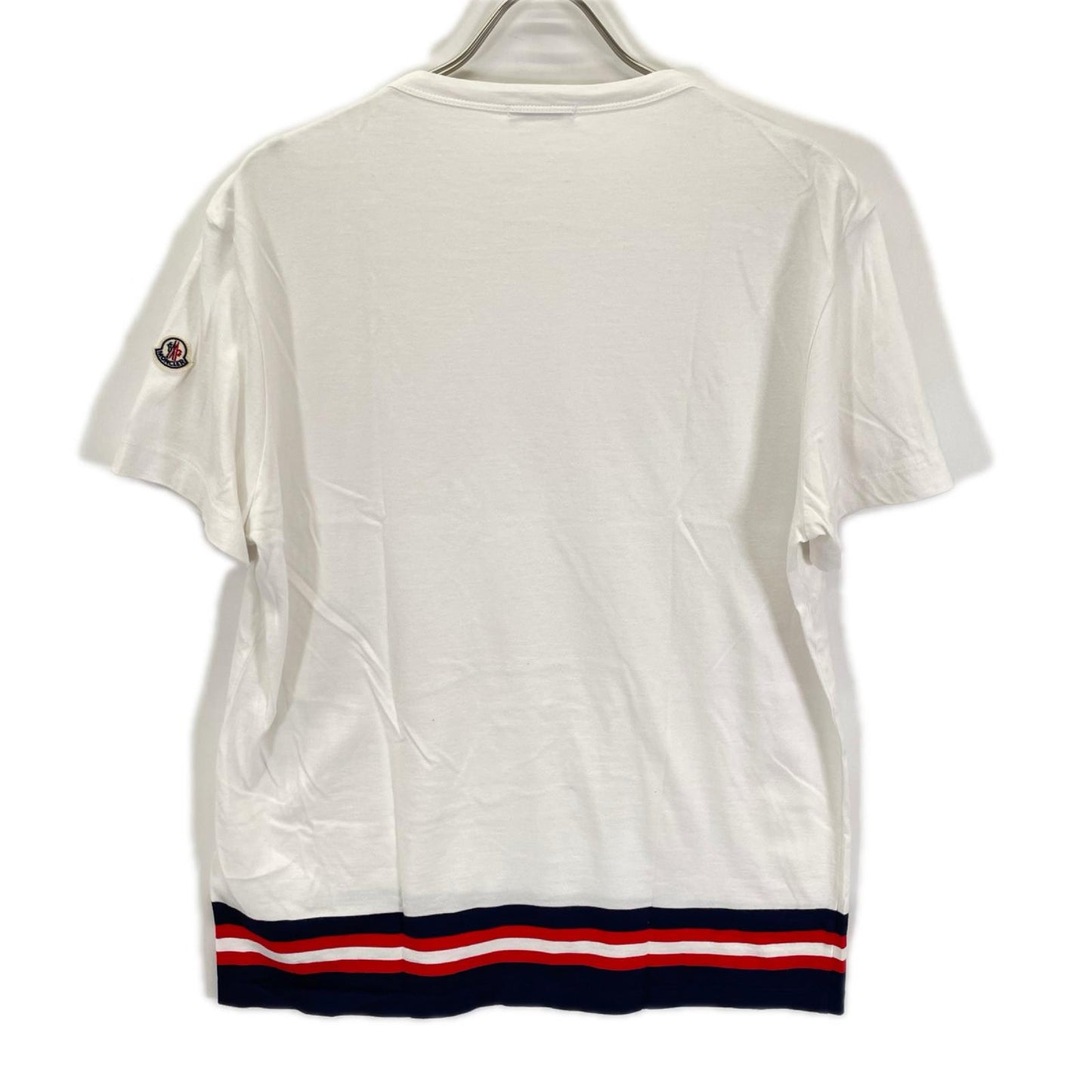 MONCLER モンクレール C10918016900 ホワイト トリコロール Tシャツ トップス