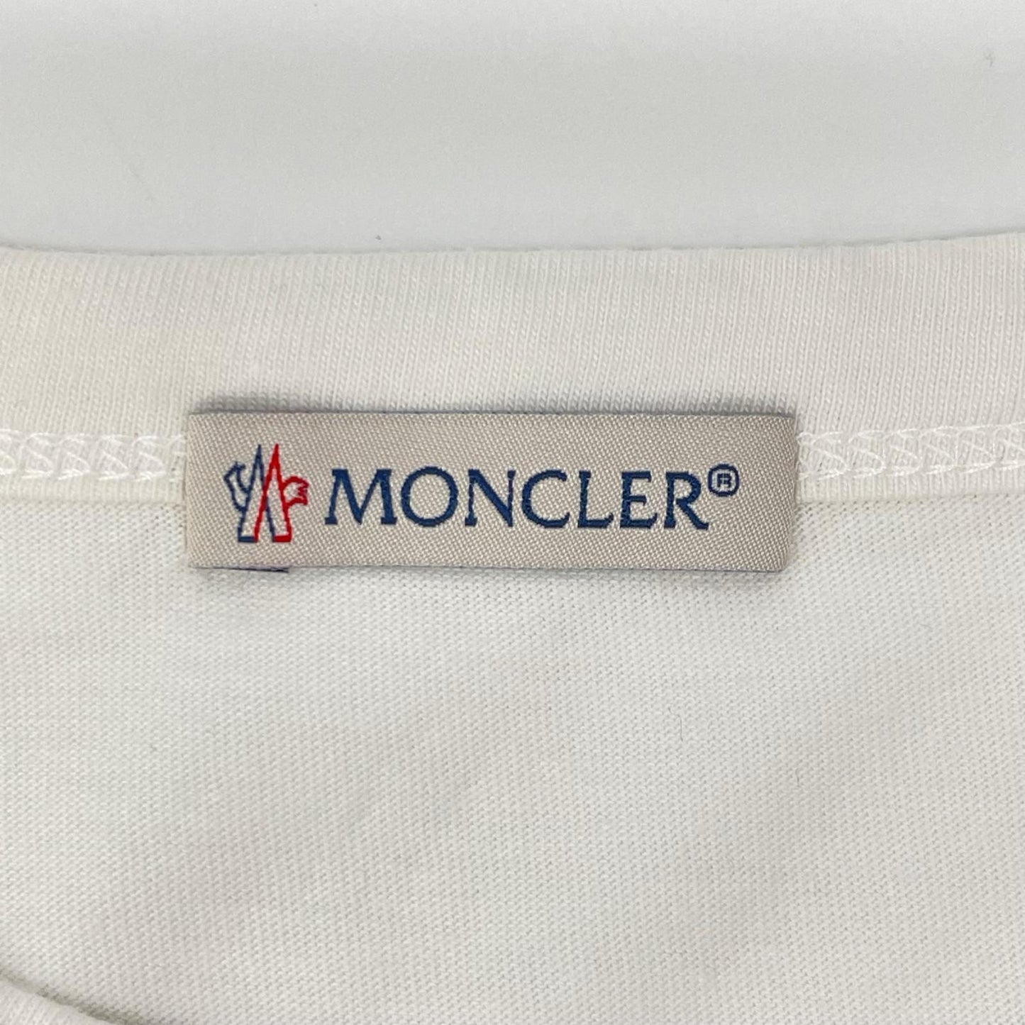 MONCLER モンクレール C10918016900 ホワイト トリコロール Tシャツ トップス