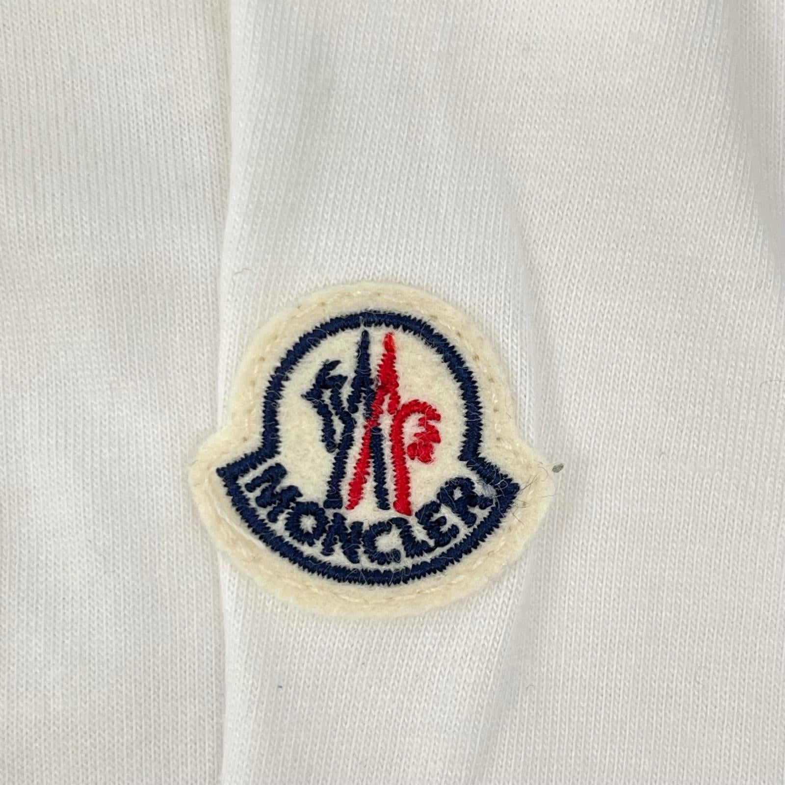 MONCLER モンクレール C10918016900 ホワイト トリコロール Tシャツ トップス