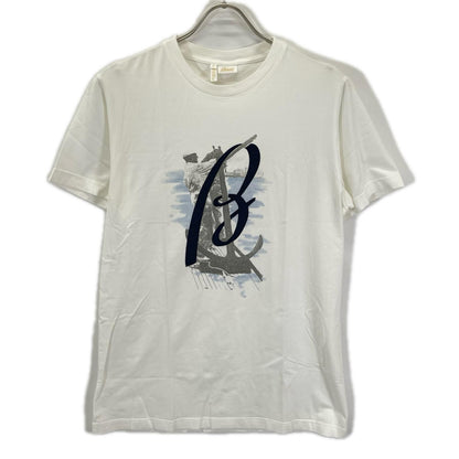 Brioni ブリオーニ ホワイト コットンTシャツ トップス