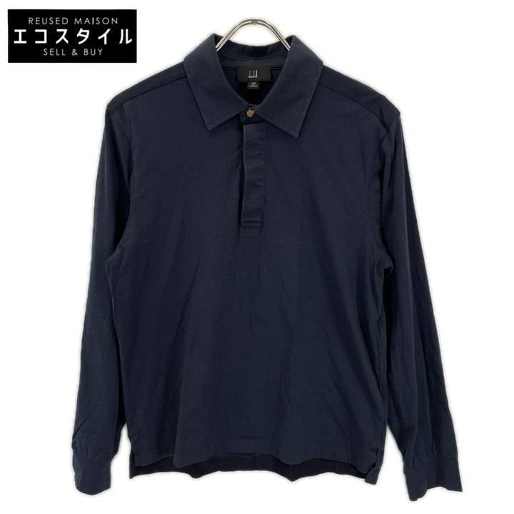 dunhill/ALFREDDUNHILL ダンヒル ネイビー コットン 長袖シャツ トップス
