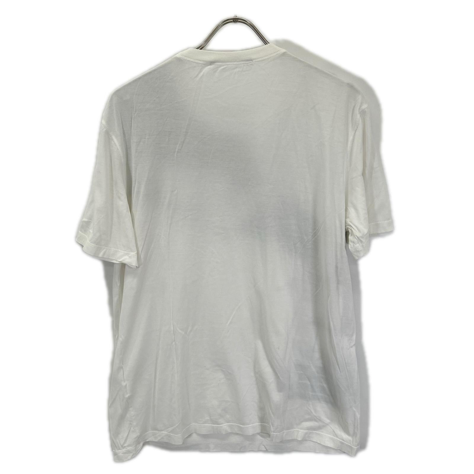 LOUIS VUITTON ルイヴィトン 11年製 MSJR07JB9 ホワイト プリント コットン Tシャツ トップス