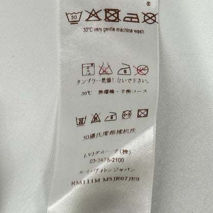 LOUIS VUITTON ルイヴィトン 11年製 MSJR07JB9 ホワイト プリント コットン Tシャツ トップス