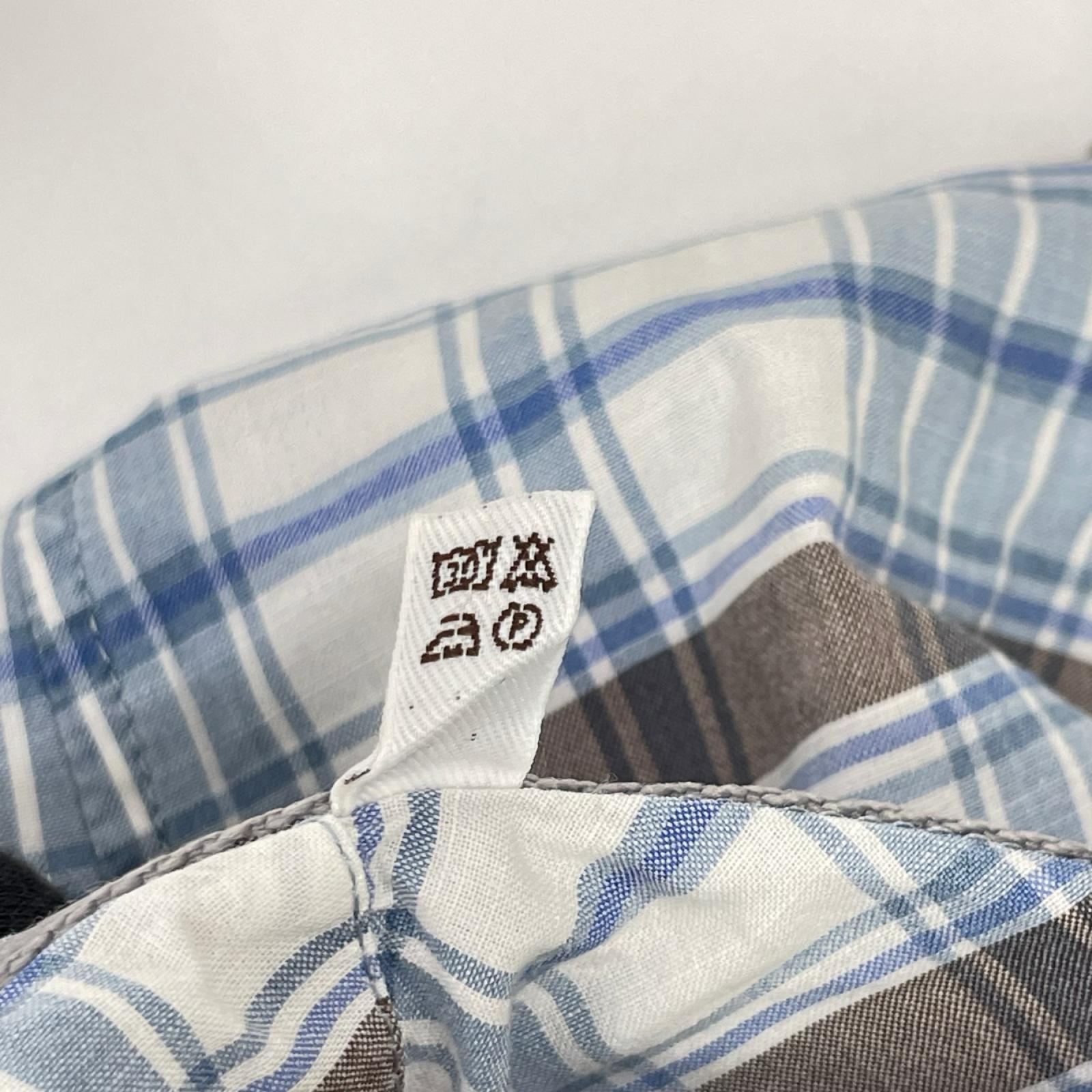 BRUNELLO CUCINELLI ブルネロクチネリ チェック柄 コットンシャツ トップス