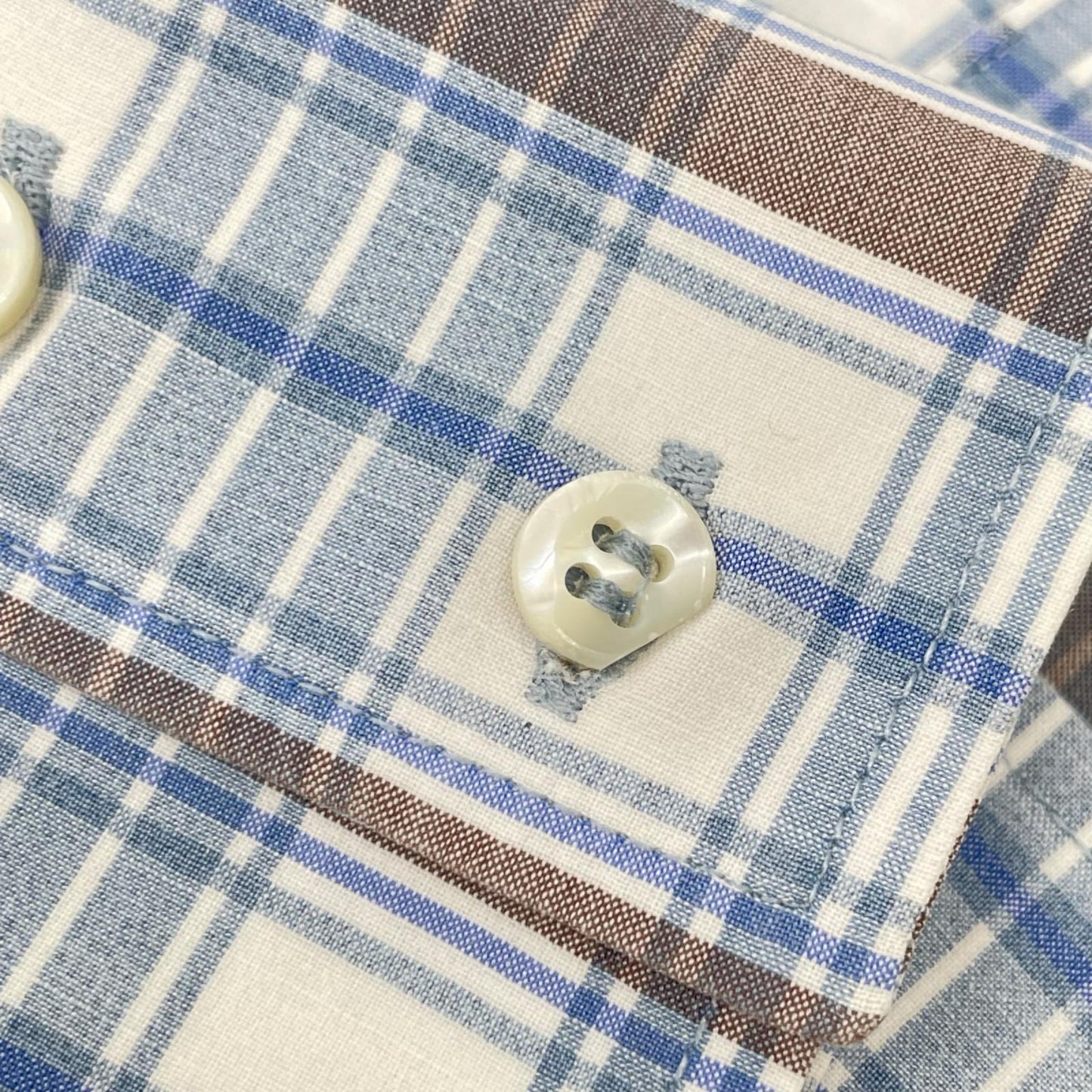 BRUNELLO CUCINELLI ブルネロクチネリ チェック柄 コットンシャツ トップス