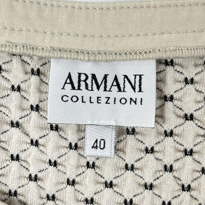 ARMANICOLLEZIONI アルマーニコレッツォーニ PMM22J/PMPDJ 化繊ニット Tシャツ トップス