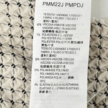 ARMANICOLLEZIONI アルマーニコレッツォーニ PMM22J/PMPDJ 化繊ニット Tシャツ トップス