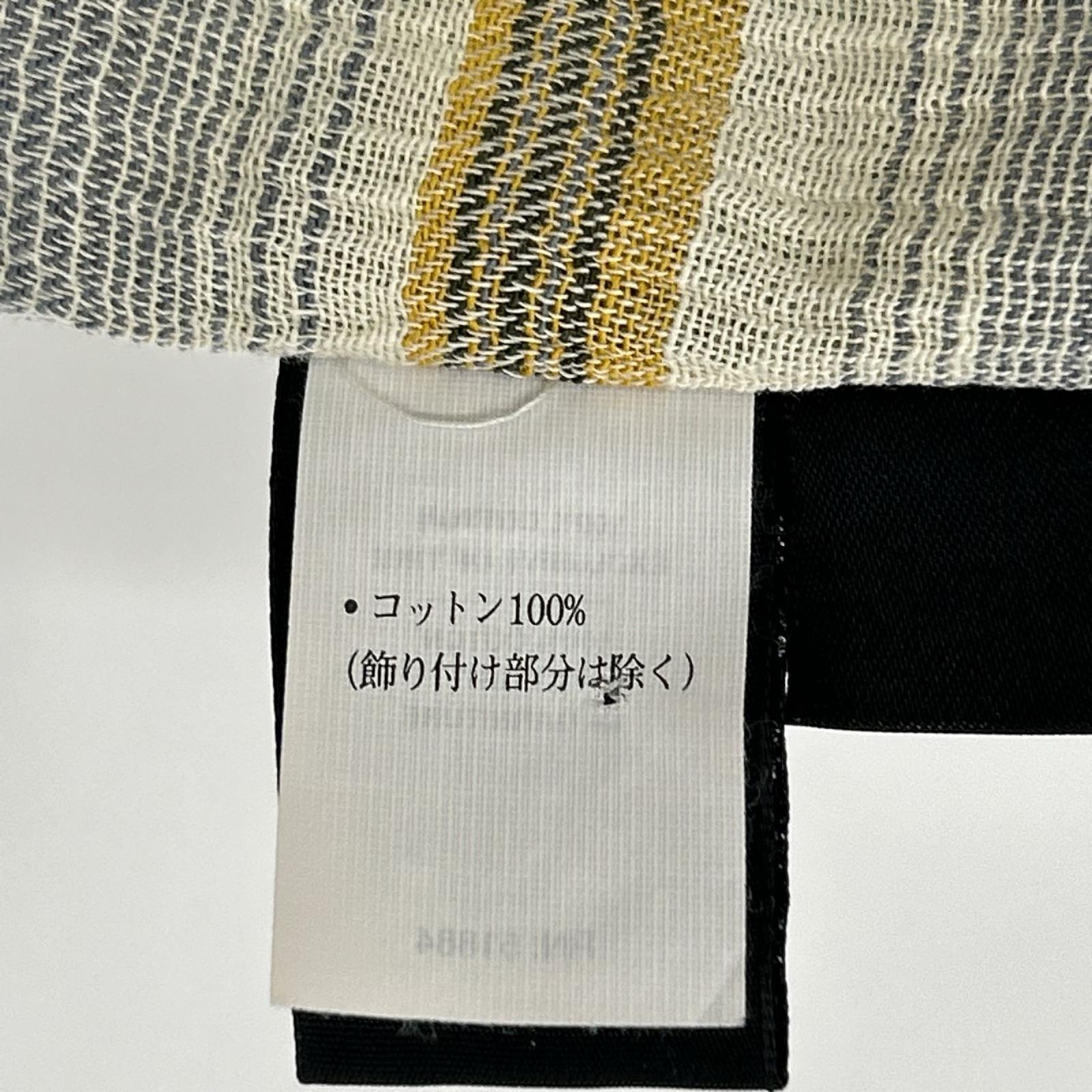 Patagonia パタゴニア 03年 52917 グリーン系 ボーダー コットン 半袖シャツ トップス