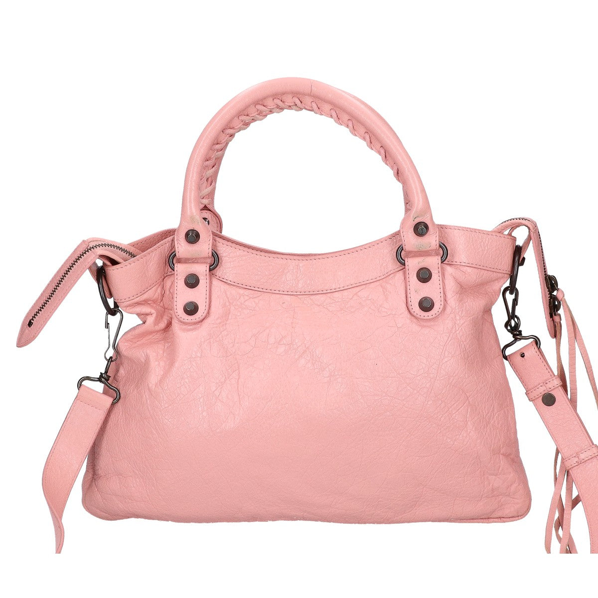 BALENCIAGA バレンシアガ 240579 ザ タウン アリーナラムスキン 2WAYショルダーバッグ ハンドバッグ