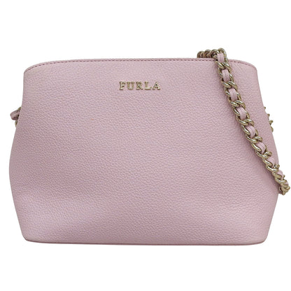FURLA フルラ 美品 tessa mini cross ショルダーバッグ レディース ピンク 1028349 ショルダーバッグ
