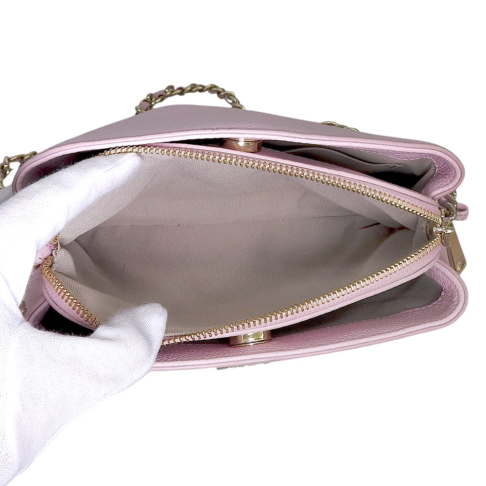 FURLA フルラ 美品 tessa mini cross ショルダーバッグ レディース ピンク 1028349 ショルダーバッグ